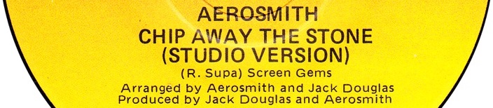 aerosmith chip away at the stone record label